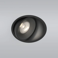 Фото товара Встраиваемый светодиодный светильник 6W 4200K чёрный 25083/LED