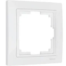 Изображение Рамка на 1 пост Snabb Basic (белый) W0012001